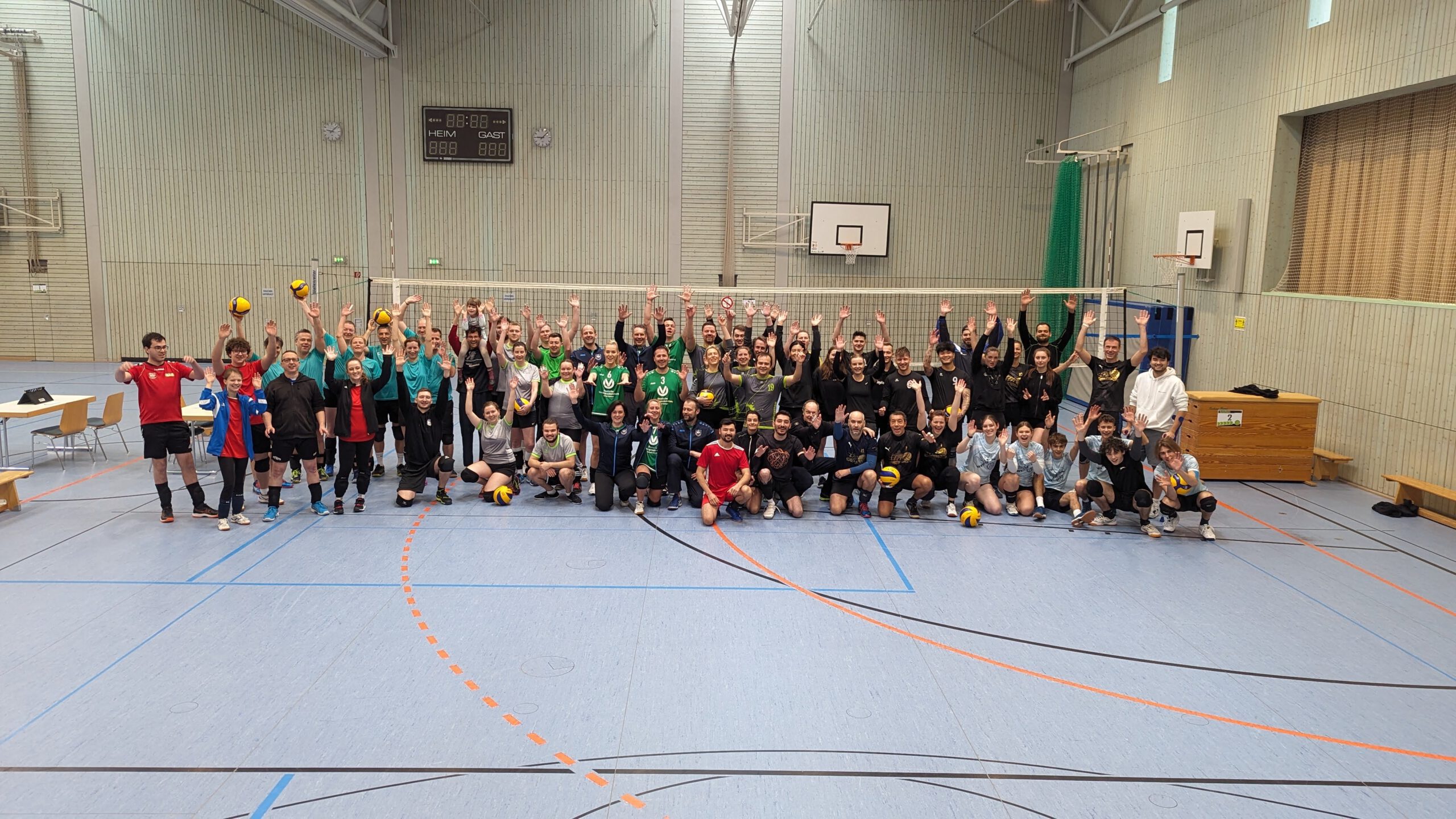Erfolgreiches Freizeit Volleyball Turnier begeistert Teilnehmer und Zuschauer