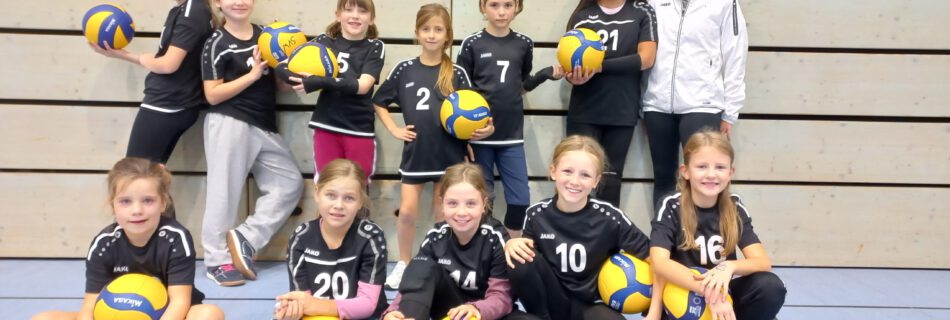 Mannschaftsbild der U12 Weiblich aus dem Jahr 2024